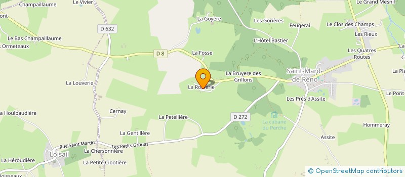 localisation de l'entreprise LE CINEMA S'EXPOSE 61 à SAINT-MARD-DE-RENO