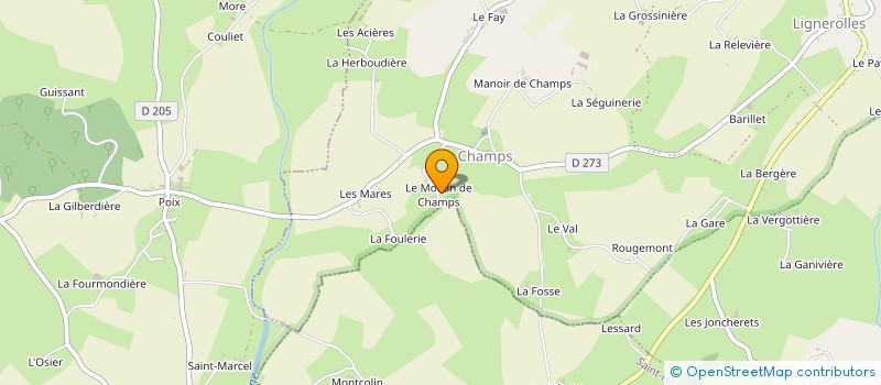localisation de l'entreprise LE CINEMATOGRAPHE à BEAULIEU