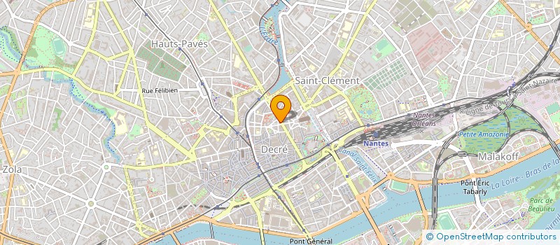 localisation de l'entreprise LE CINEMATOGRAPHE CINE NANTES LOIRE ATLANTIQUE à NANTES