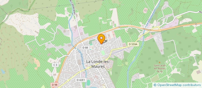 localisation de l'entreprise LE CINQ à LA LONDE-LES-MAURES
