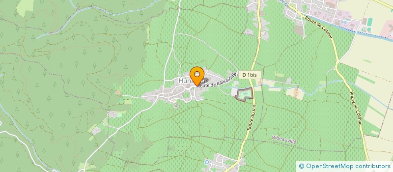 localisation de l'entreprise LE CINQ  HUNAWIHR