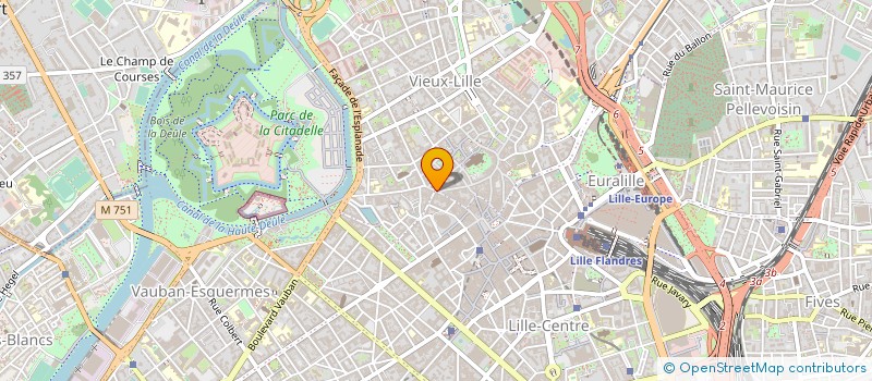 localisation de l'entreprise LE CINQUIEME ELEMENT à LILLE
