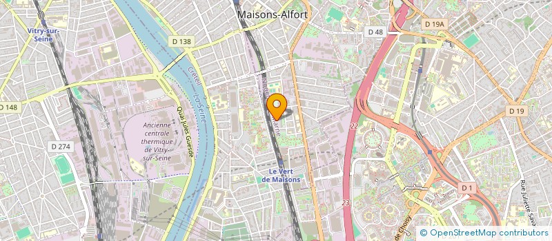 localisation de l'entreprise LE CINQUIEME MOUSQUETAIRE à MAISONS-ALFORT