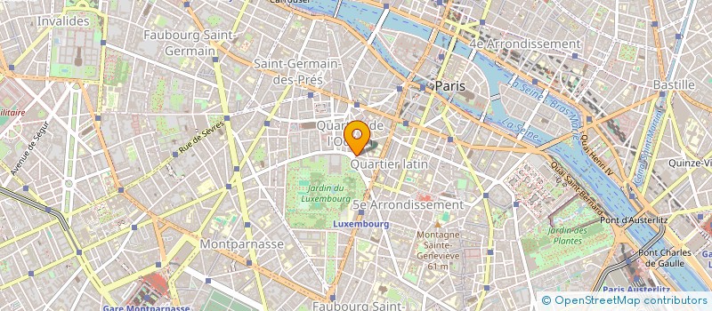 localisation de l'entreprise LE CINQUIEME PANACHE  PARIS