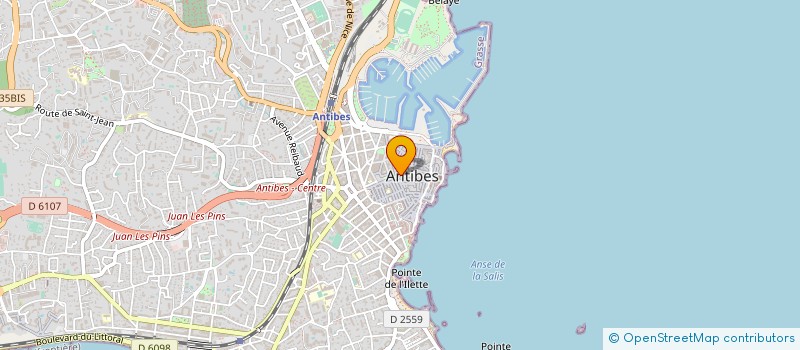 localisation de l'entreprise LE CIRIS à ANTIBES