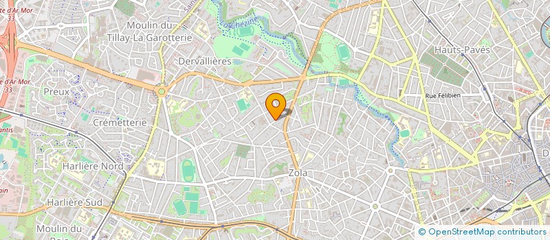 localisation de l'entreprise LE CIRQUE GRAPHIQUE  NANTES