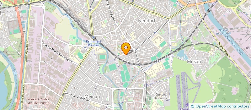 localisation de l'entreprise LE CIRQUE SE FAIT LA MALLE à STRASBOURG