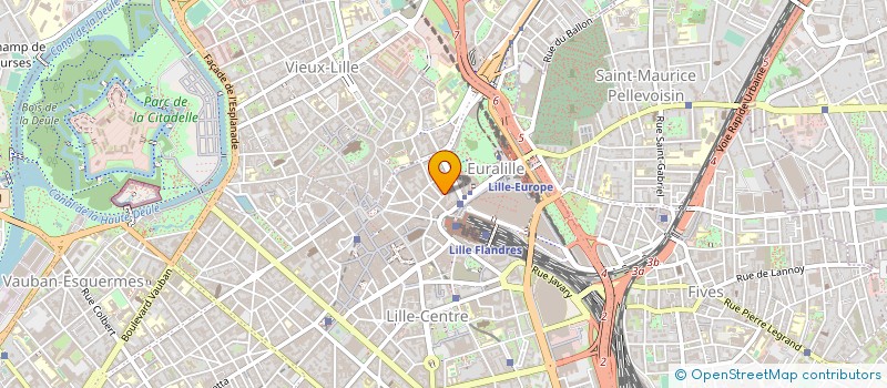 localisation de l'entreprise LE CIRTA à LILLE