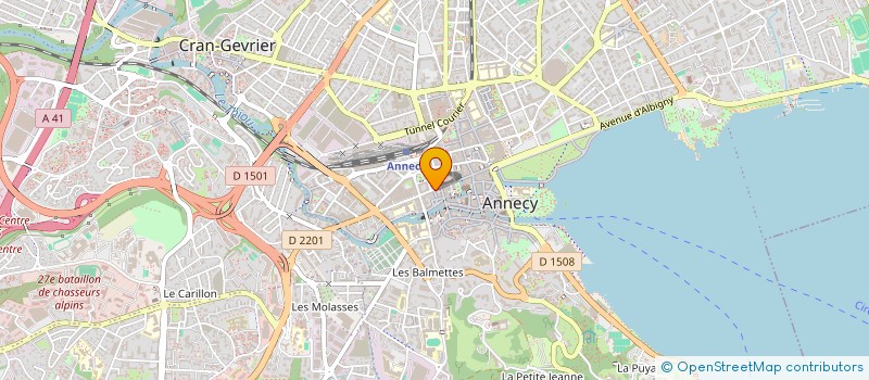 localisation de l'entreprise LE CISELE  ANNECY