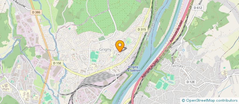 localisation de l'entreprise LE CITOYEN à GRIGNY