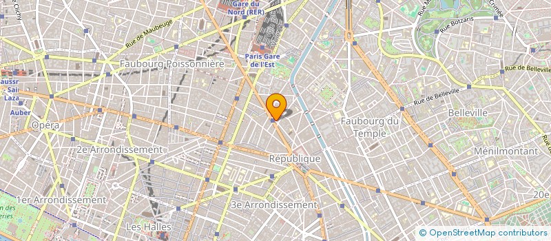 localisation de l'entreprise LE CITRON VERT  PARIS