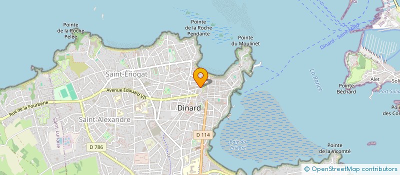 localisation de l'entreprise LE CITRUS à DINARD