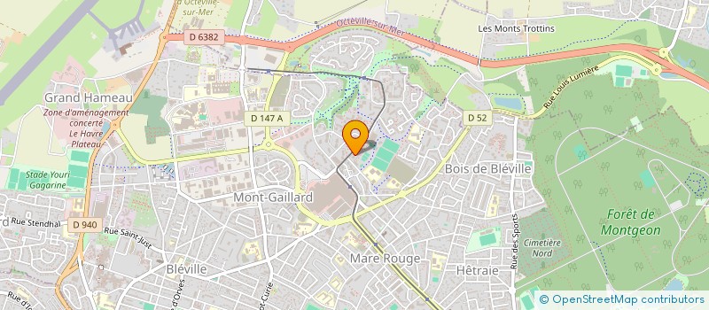 localisation de l'entreprise LE CITY  LE HAVRE