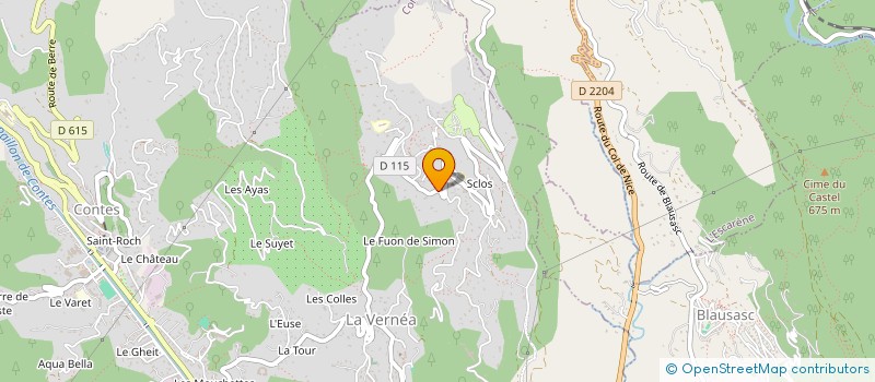 localisation de l'entreprise LE CLAIR LOGIS à CONTES