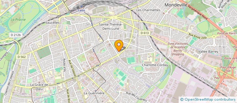 localisation de l'entreprise LE CLAIR OBSCUR à CAEN