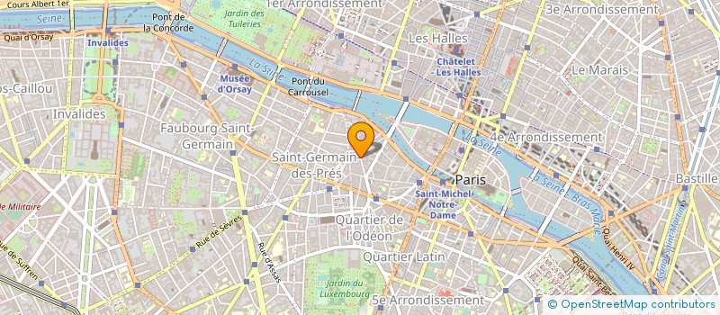 localisation de l'entreprise LE CLAIR*TOMASSO/MADELEINE INDIVISION  PARIS