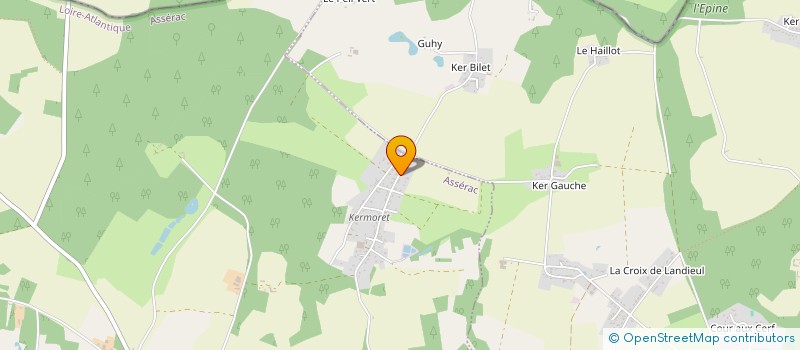 localisation de l'entreprise LE CLAIRE MACONNERIE RENOVATION  SAINT-LYPHARD