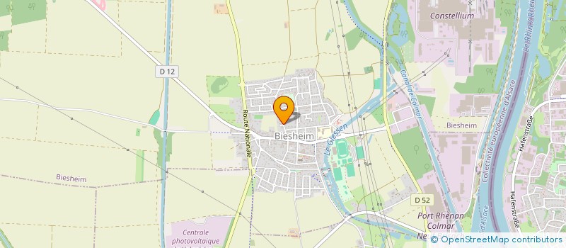 localisation de l'entreprise LE CLAN  DESSENHEIM