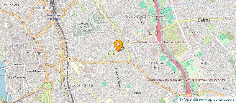 localisation de l'entreprise LE CLAN DES F à TOULOUSE