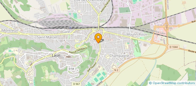 localisation de l'entreprise LE CLAN DU VESTROLD à LAON