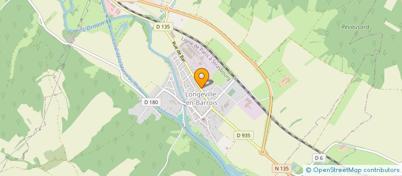 localisation de l'entreprise LE CLAN FLAMAND à LONGEVILLE-EN-BARROIS