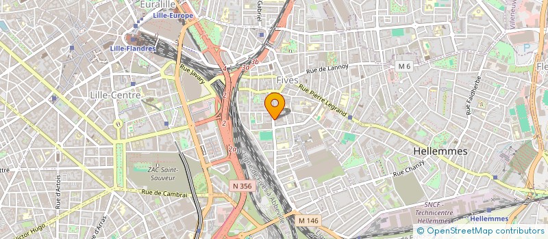 localisation de l'entreprise LE CLAN MC LEOD à LILLE
