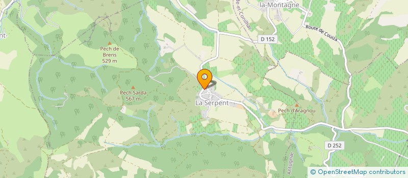 localisation de l'entreprise LE CLAN PAIN  LA SERPENT