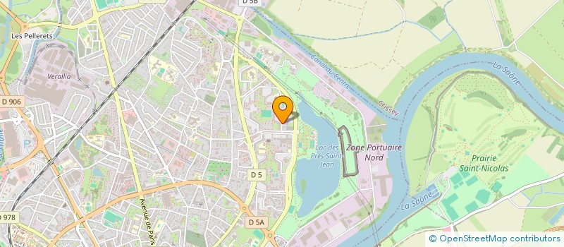 localisation de l'entreprise LE CLAN ULFURVIN  CHALON-SUR-SAONE