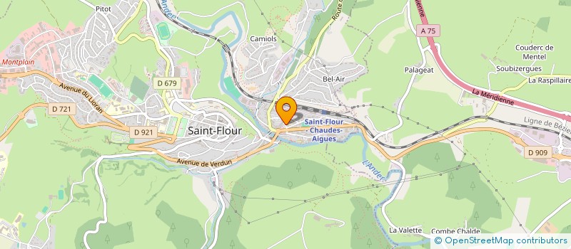 localisation de l'entreprise LE CLANDESTINO à SAINT-FLOUR