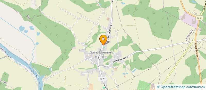 localisation de l'entreprise LE CLAOUS  SAINT-ETIENNE-D'ORTHE
