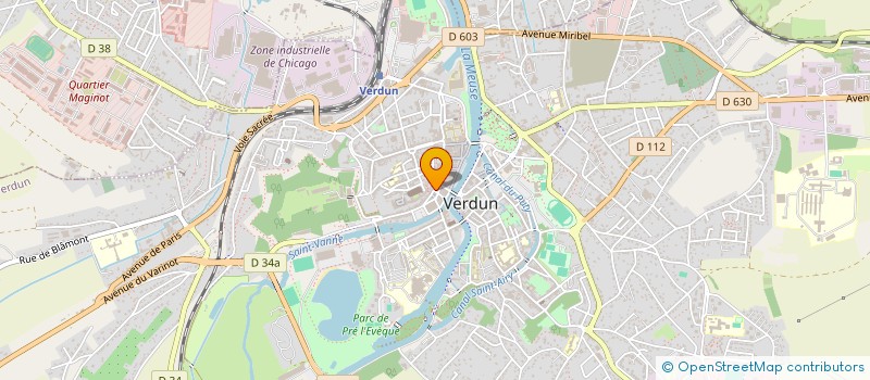 localisation de l'entreprise LE CLAPIER à VERDUN