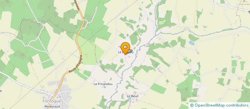 localisation de l'entreprise LE CLAPIER HAUT  SINGLEYRAC