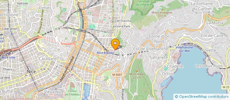 localisation de l'entreprise LE CLAPOTIS  NICE