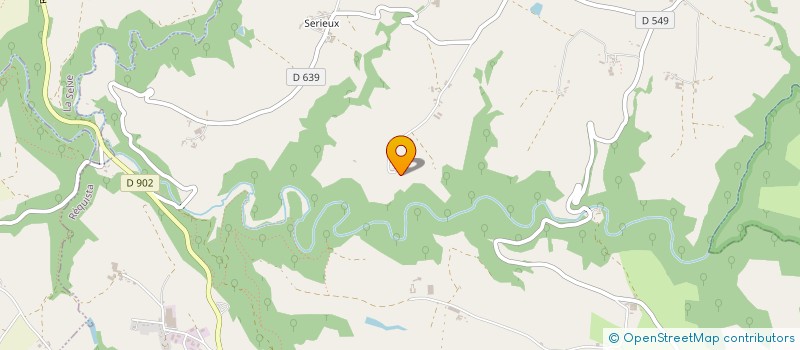 localisation de l'entreprise LE CLAUX DE BOYER  SAINT-JEAN-DELNOUS