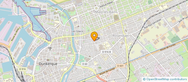localisation de l'entreprise LE CLEMENCEAU à DUNKERQUE