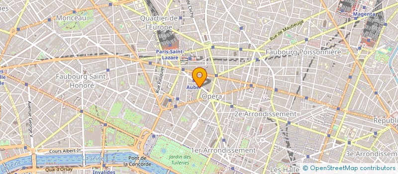 localisation de l'entreprise LE CLERC                      JEAN  PARIS