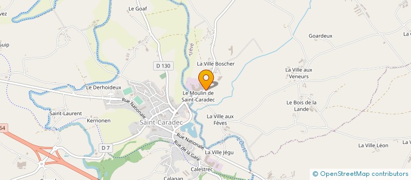 localisation de l'entreprise LE CLEZIO ABATTOIR (LCA) à TREVE