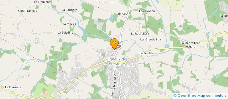 localisation de l'entreprise LE CLIS à VIGNEUX-DE-BRETAGNE