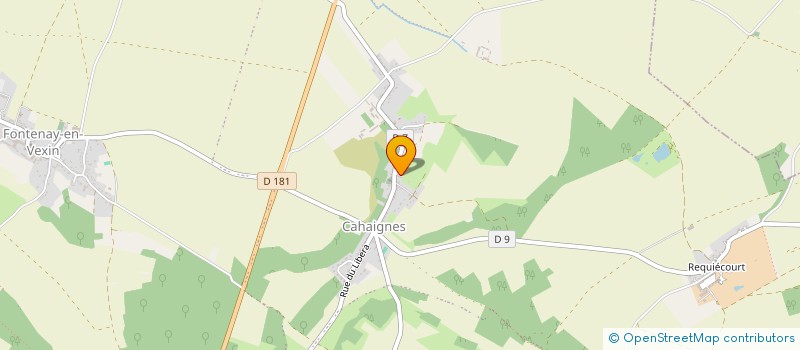 localisation de l'entreprise LE CLO DE LASSISE  VEXIN-SUR-EPTE