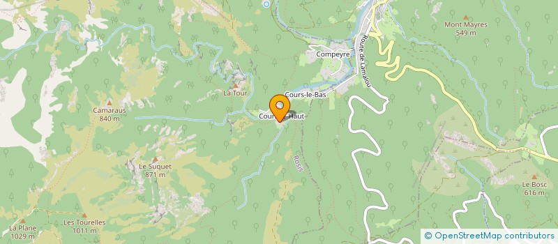 localisation de l'entreprise LE CLOCHER DE NAYRAN  SAINT-GERVAIS-SUR-MARE