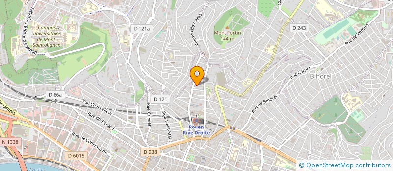 localisation de l'entreprise LE CLOS  ROUEN