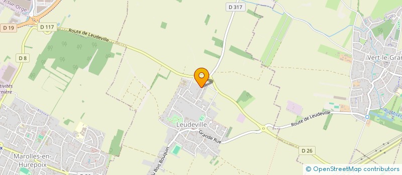 localisation de l'entreprise LE CLOS à LEUDEVILLE