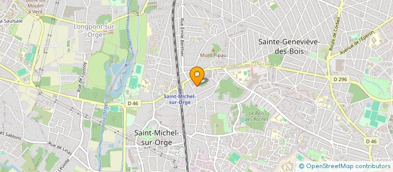 localisation de l'entreprise LE CLOS 64 à SAINT-MICHEL-SUR-ORGE
