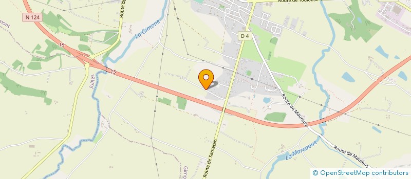 localisation de l'entreprise LE CLOS  GIMONT