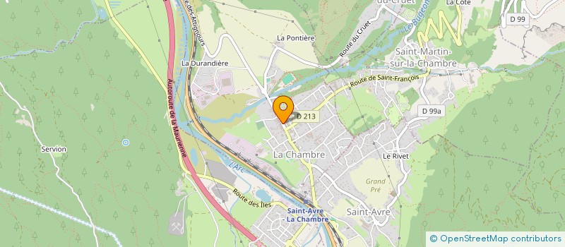 localisation de l'entreprise LE CLOS  LA CHAMBRE