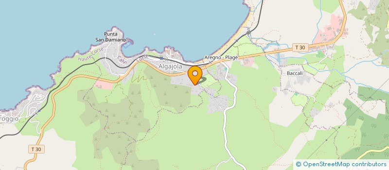 localisation de l'entreprise LE CLOS AMBRE à ALGAJOLA