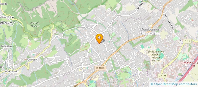 localisation de l'entreprise LE CLOS BARON  MEYLAN