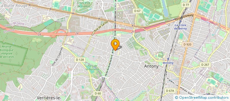 localisation de l'entreprise LE CLOS BENSAID à ANTONY