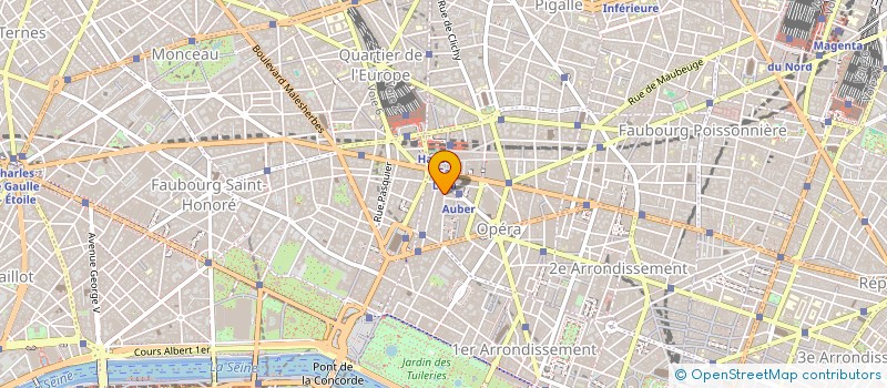 localisation de l'entreprise LE CLOS BOURGUIGNON SARL  PARIS