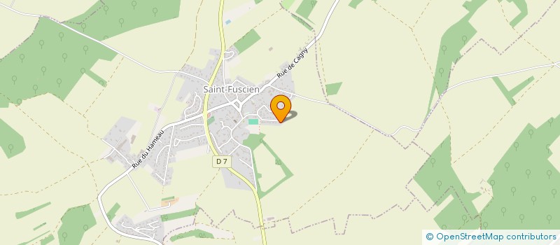 localisation de l'entreprise LE CLOS BRUNEAU à SAINT-FUSCIEN